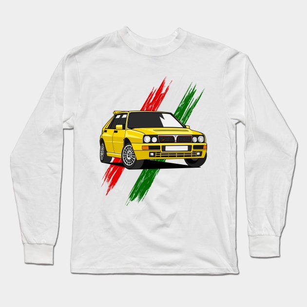 Delta Integrale Long Sleeve T-Shirt by HSDESIGNS